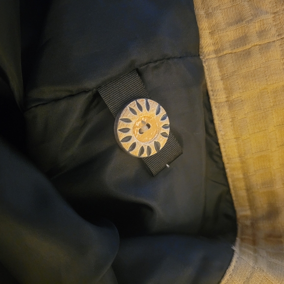 Woman's Embroidered Indigo Moon Boho Chic Jacket Size Medium - Picture 9 of 11